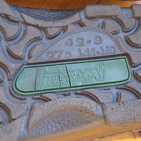 Birkenstock Tatami Sandals Chunky Brown Nebraska Removable Footbed Men 9 Lady 11 - Picture 13 of 16